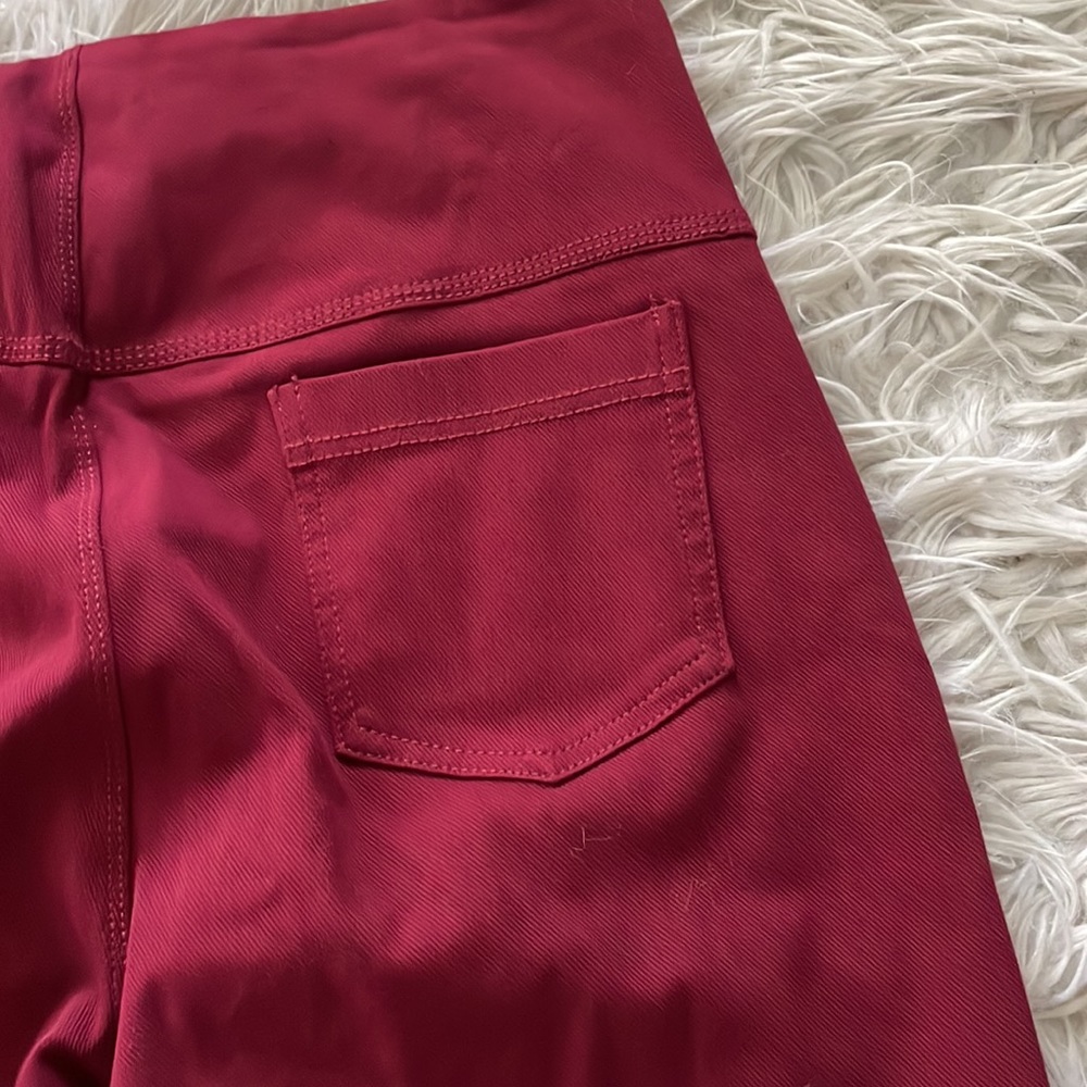 Lyss Maroon Jeggings View 4